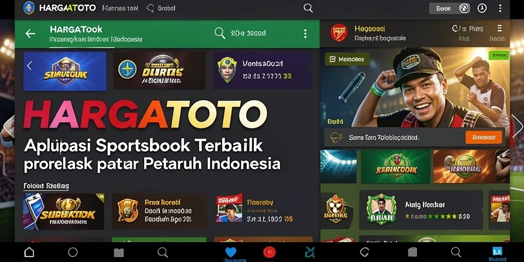 Screenshot gameplay HARGATOTO menampilkan antarmuka taruhan yang menarik dan informatif.