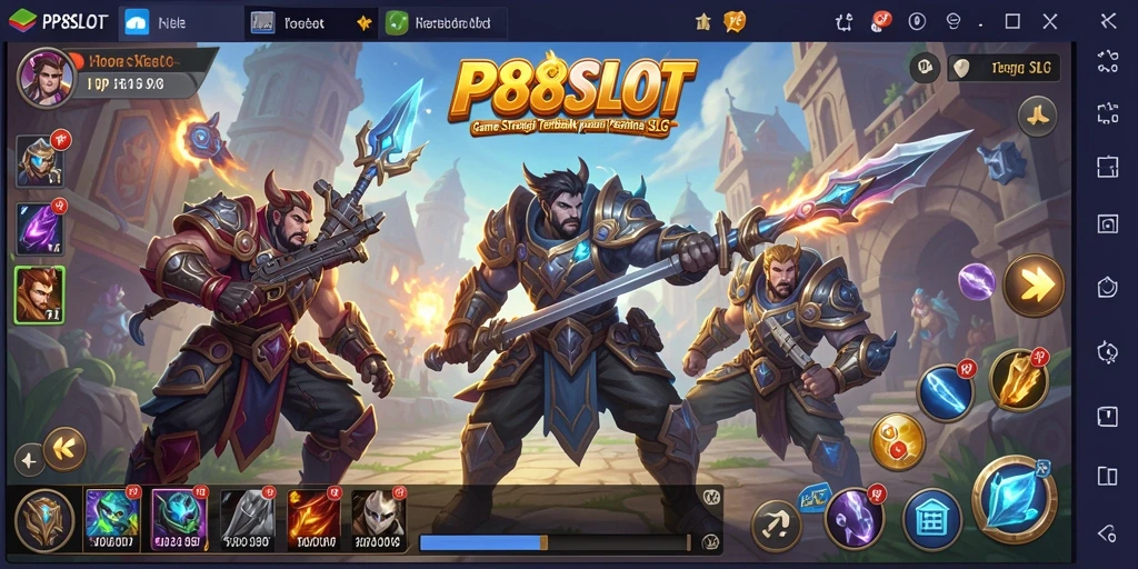 Tampilan gameplay menarik dari PP88SLOT yang penuh strategi dan aksi.