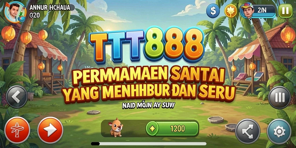 Tampilan gameplay TTT888 yang seru dan menarik.